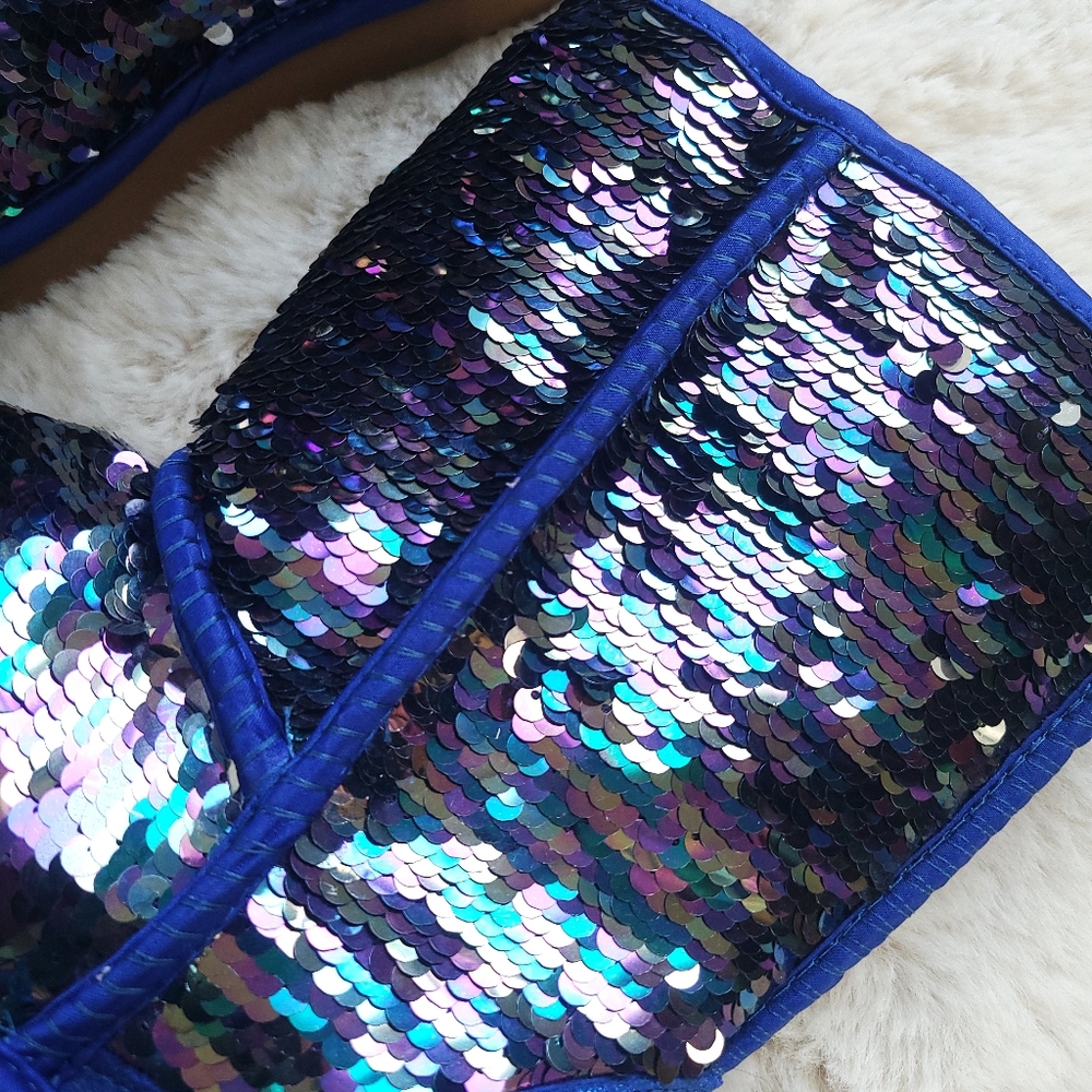 Ugg Mermaid Cosmic Multicolored Sequin Boots - Picture 4 of 12